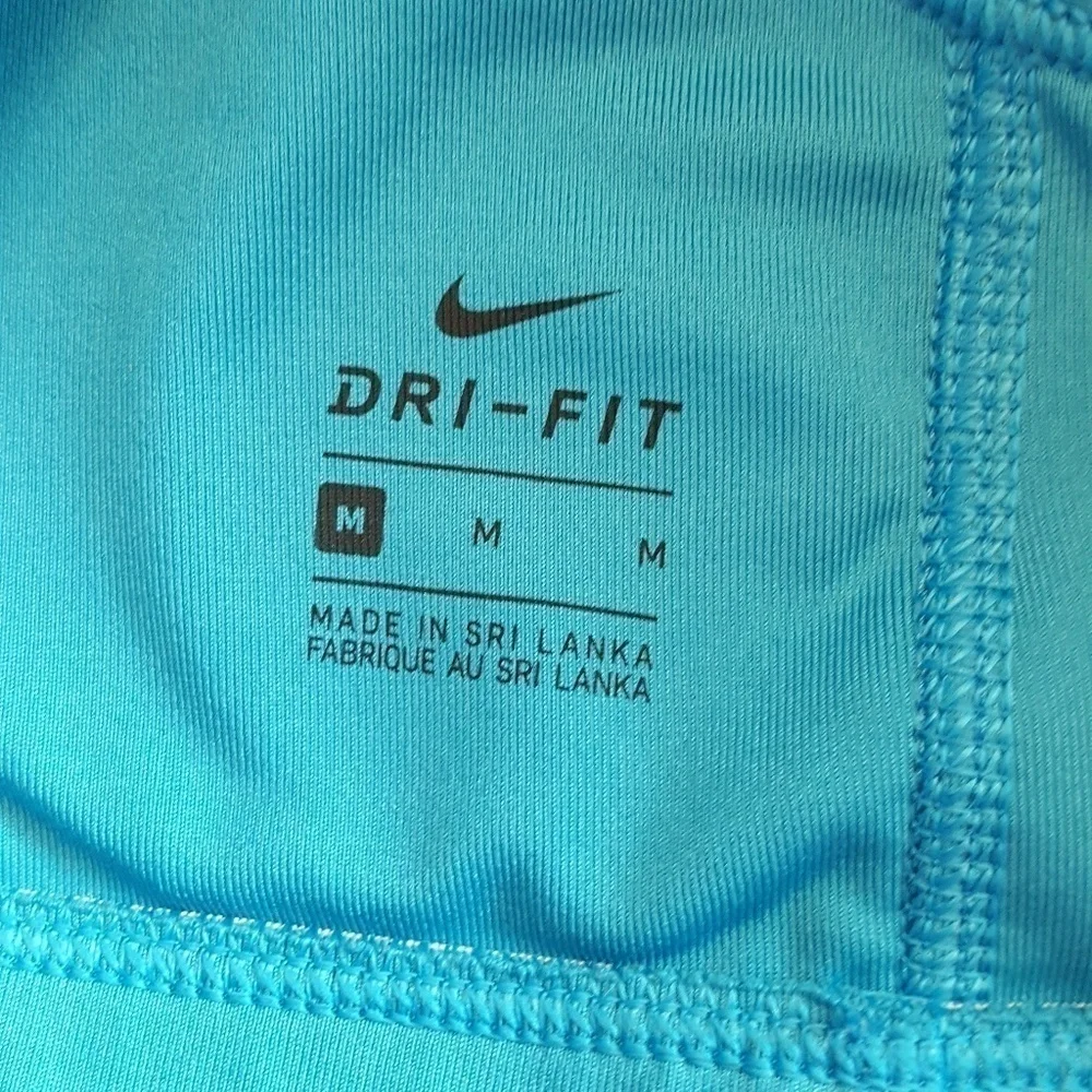 Nike logo dri fit sports bra